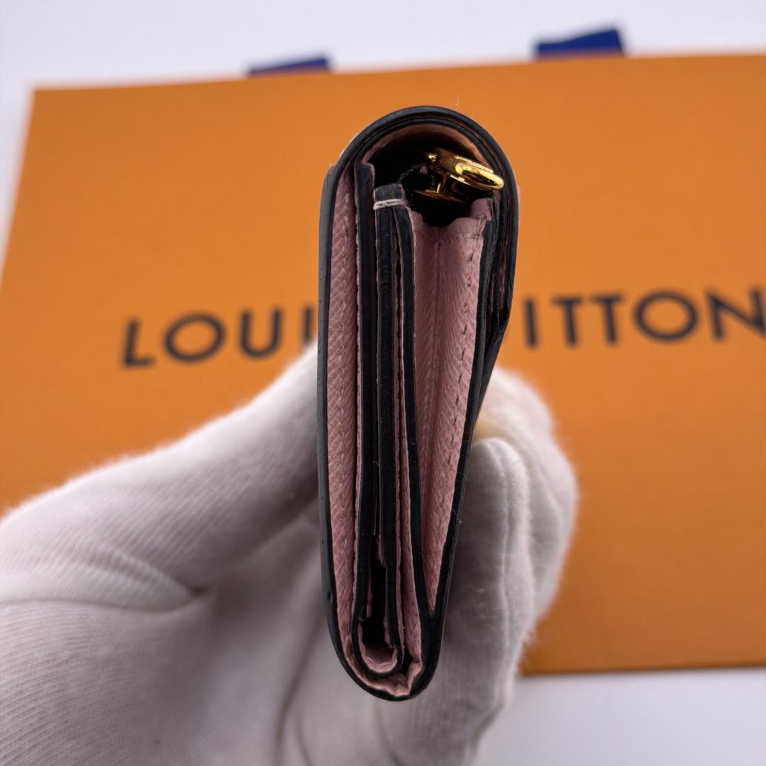 ひめルイヴィトン モノグラム ポルトフォイユ ゾエ ローズバレリーヌ