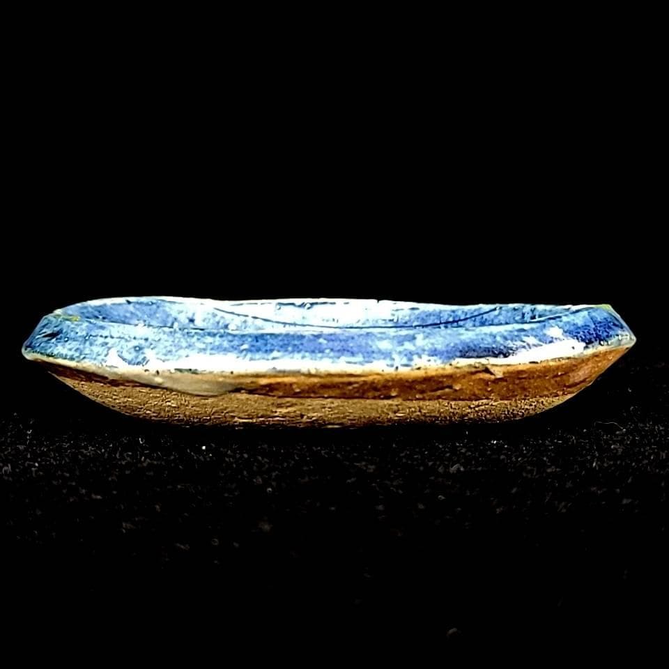 ♪美品♪陶あん　色絵付け　花変わり　醤油皿　小皿　豆皿　6枚