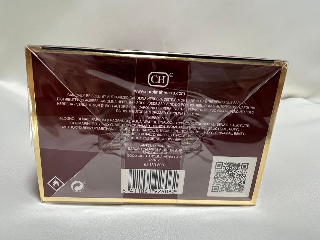新品未開封 GOOD GIRL VELVET FATALE 80ml 香水