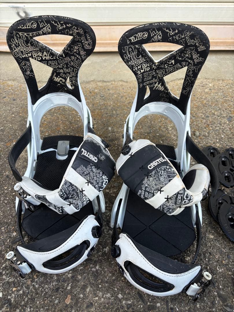 Burton Cartel ビンディング ホワイト