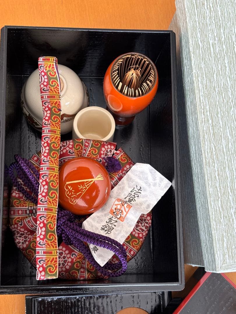 茶箱 茶道具 裏千家 扇子2種類おまけ付