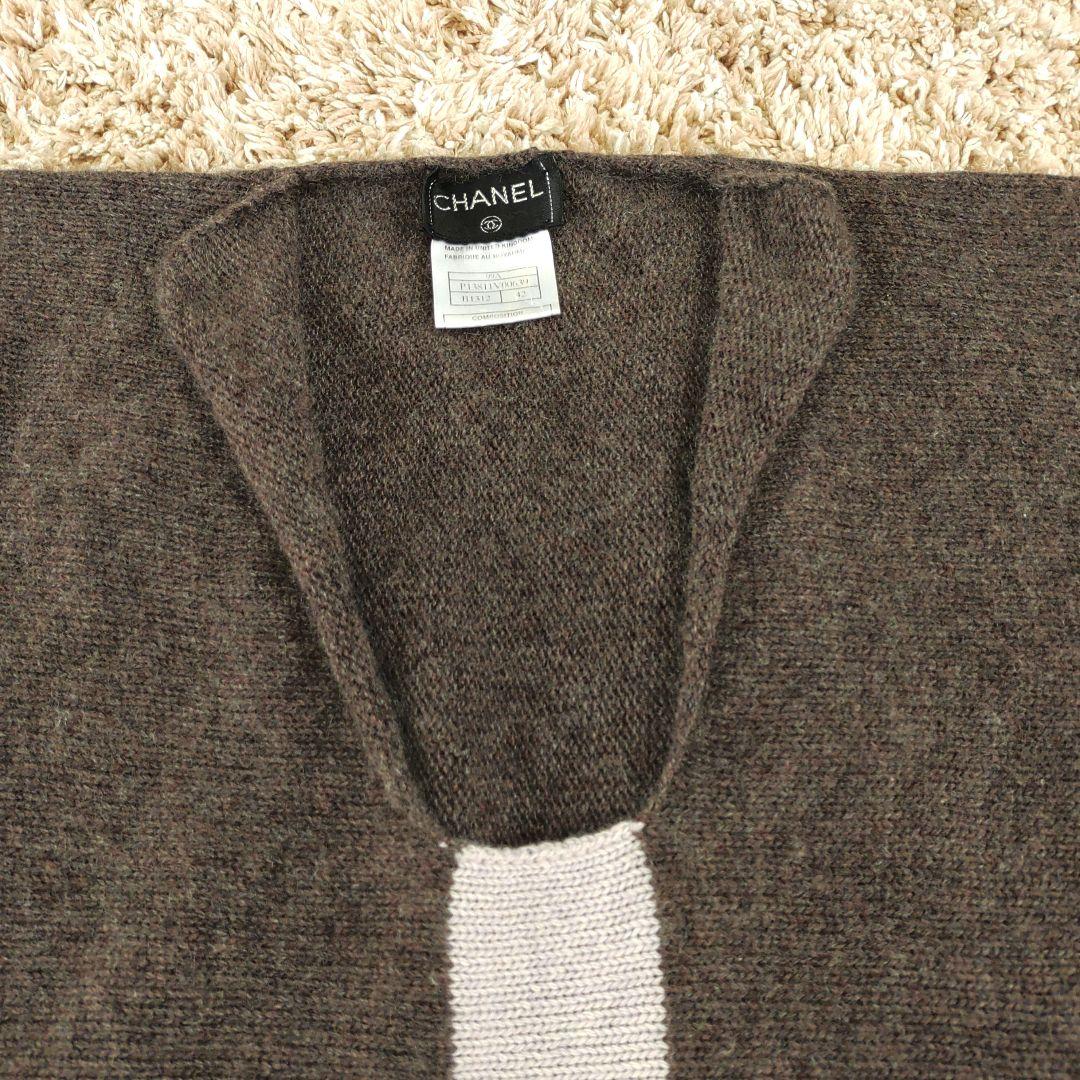 m*a様 CHANEL カシミア セーター グレー シャネル カシミヤ cach