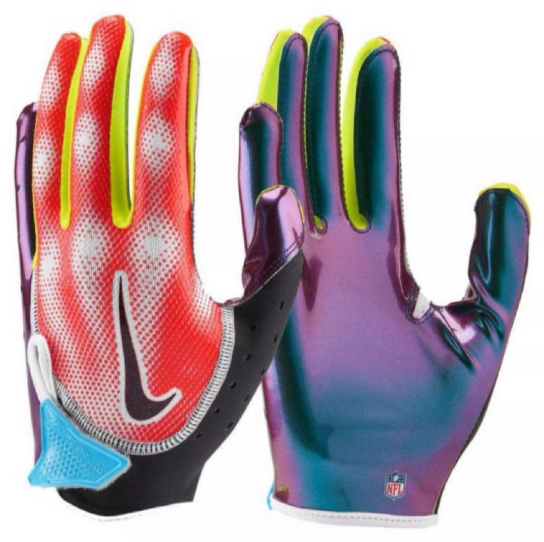 送料無料 新品 NIKE アメリカンフットボール グローブ アダルトL (US)