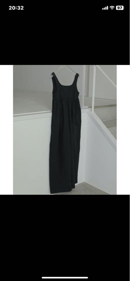 ANUKE アンヌーク Cotton Gather Combinaison