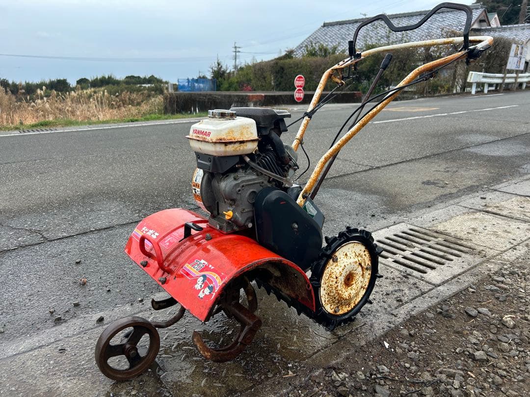 宮崎　ヤンマー　管理機 TB3 耕運幅460mm 3馬力 耕運機　動画あり