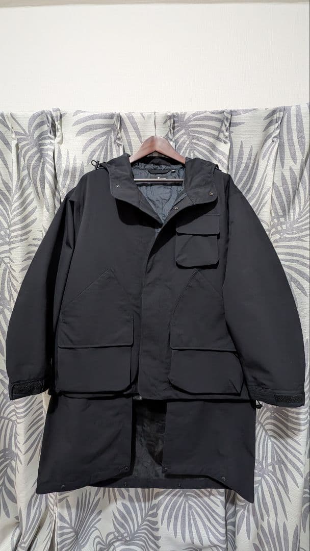 GU パデッドシェルパーカ ENGINEERED GARMENTS ネイビー M