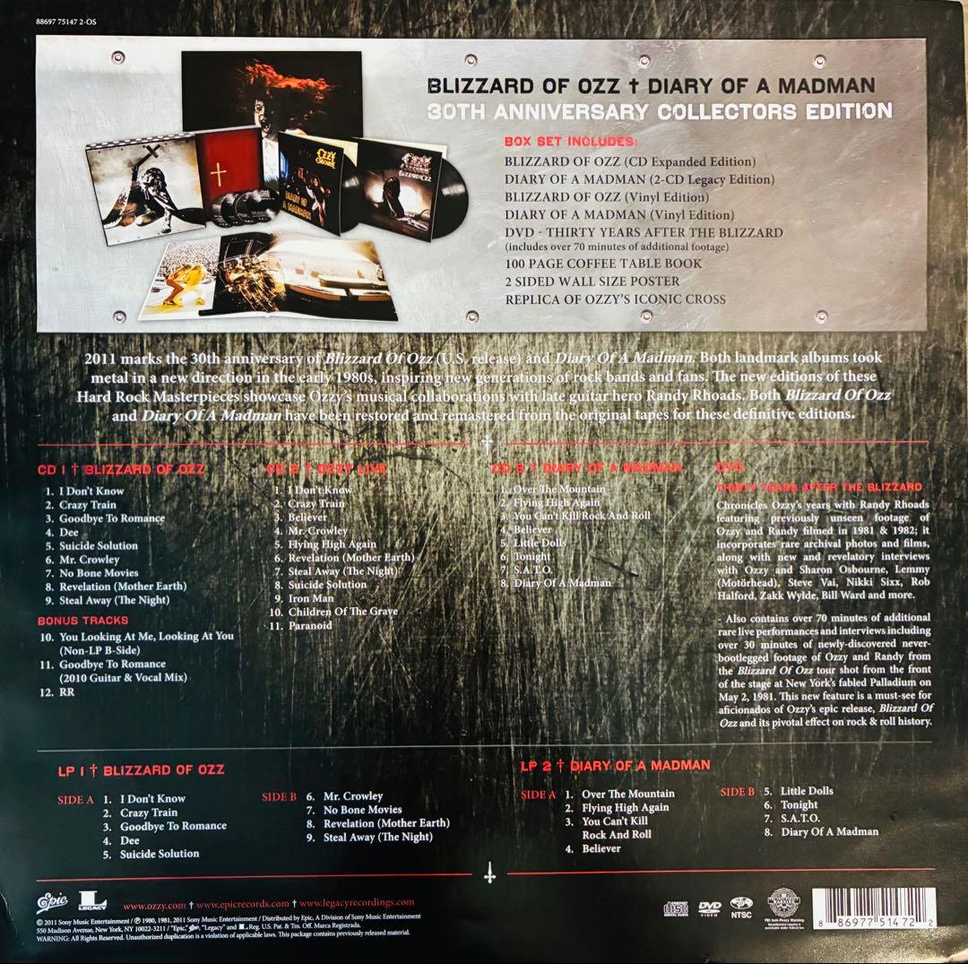 [ 希少 ] Ozzy Osbourne 30周年記念コレクターズED. 輸入版