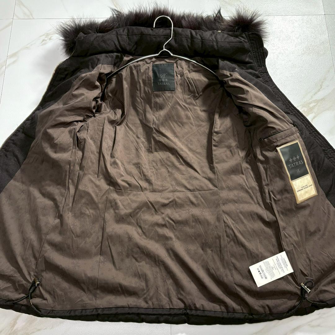【美品】タトラス プリムラ ダウンジャケット Rライン ゴールド金具 03 L