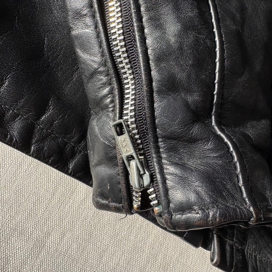 SCHOTT ショット 641 ボアライナー シングルライダース レザー 42