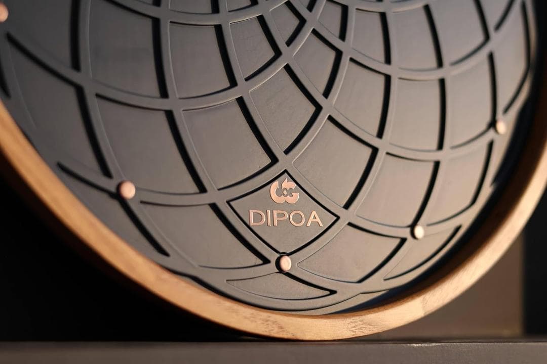 DIPOA 掛け時計 おしゃれ 木製 壁掛け時計 40cm 大きめ レトロ 静音