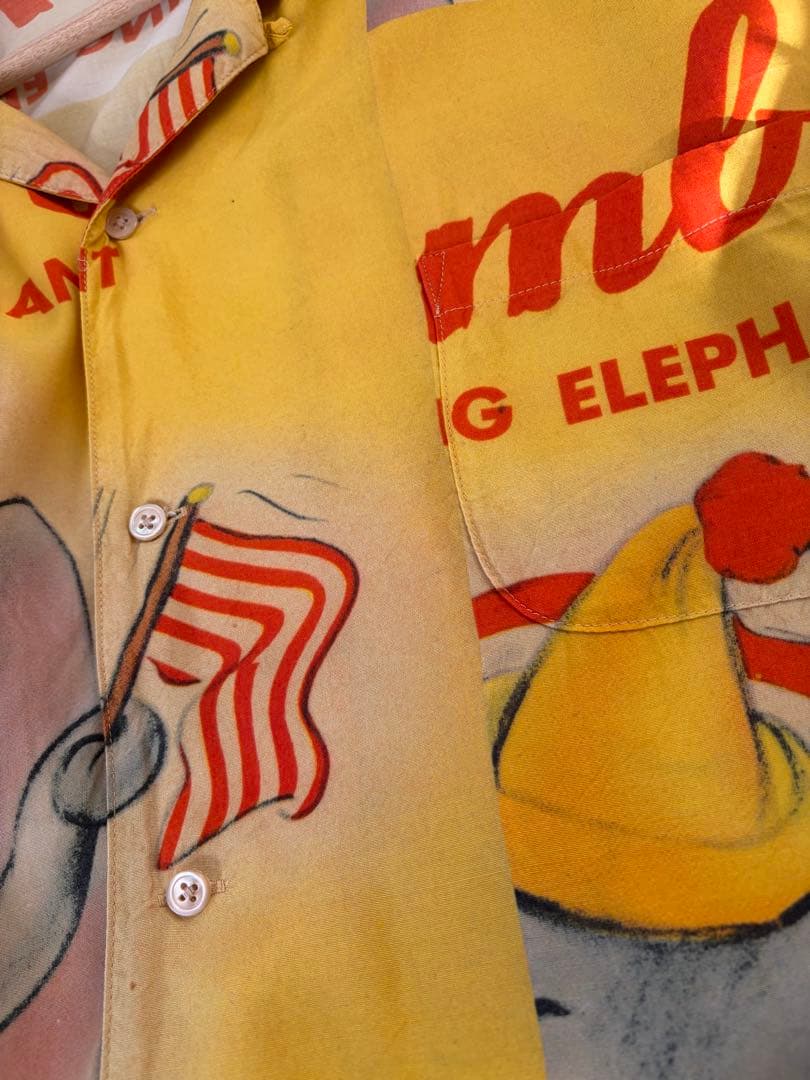 PORTER CLASSIC×DISNEY ALOHA SHIRT DUMBO