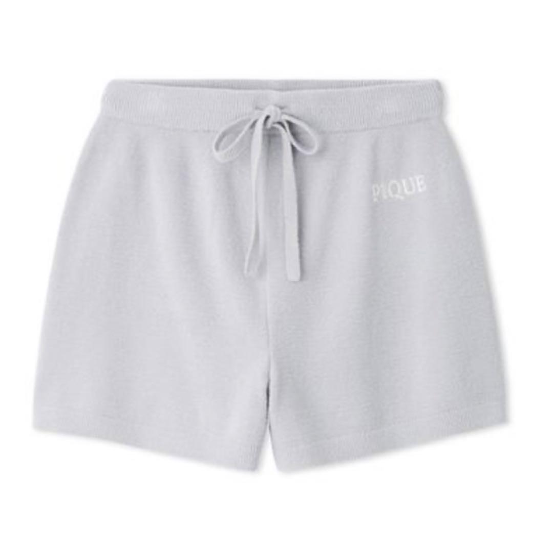 ♡ジェラートピケ CATジャガードプルオーバー&ショートパンツセット ブルー♡