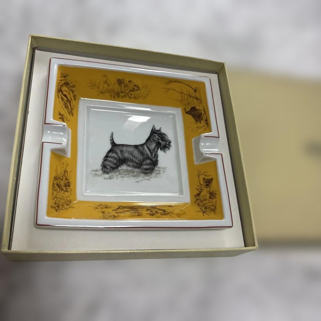 希少　HERMES スコッシュテリア 灰皿　アッシュトレイ