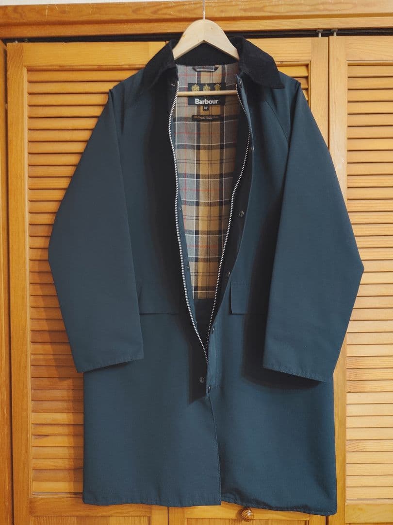 Barbour　BURGHLEY JACKET 2LAYER　ノンワックス