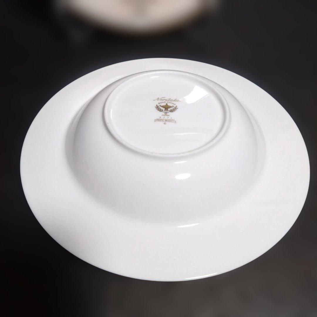 未使用　ノリタケ パシフィック マジェスティ スープ皿2枚　おもてなし