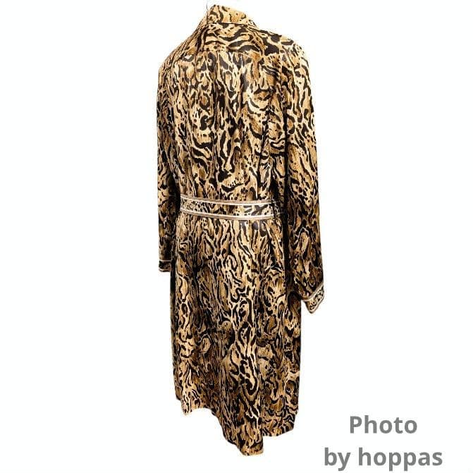 極美品✜LEONARDレオナール シルク ロングコート