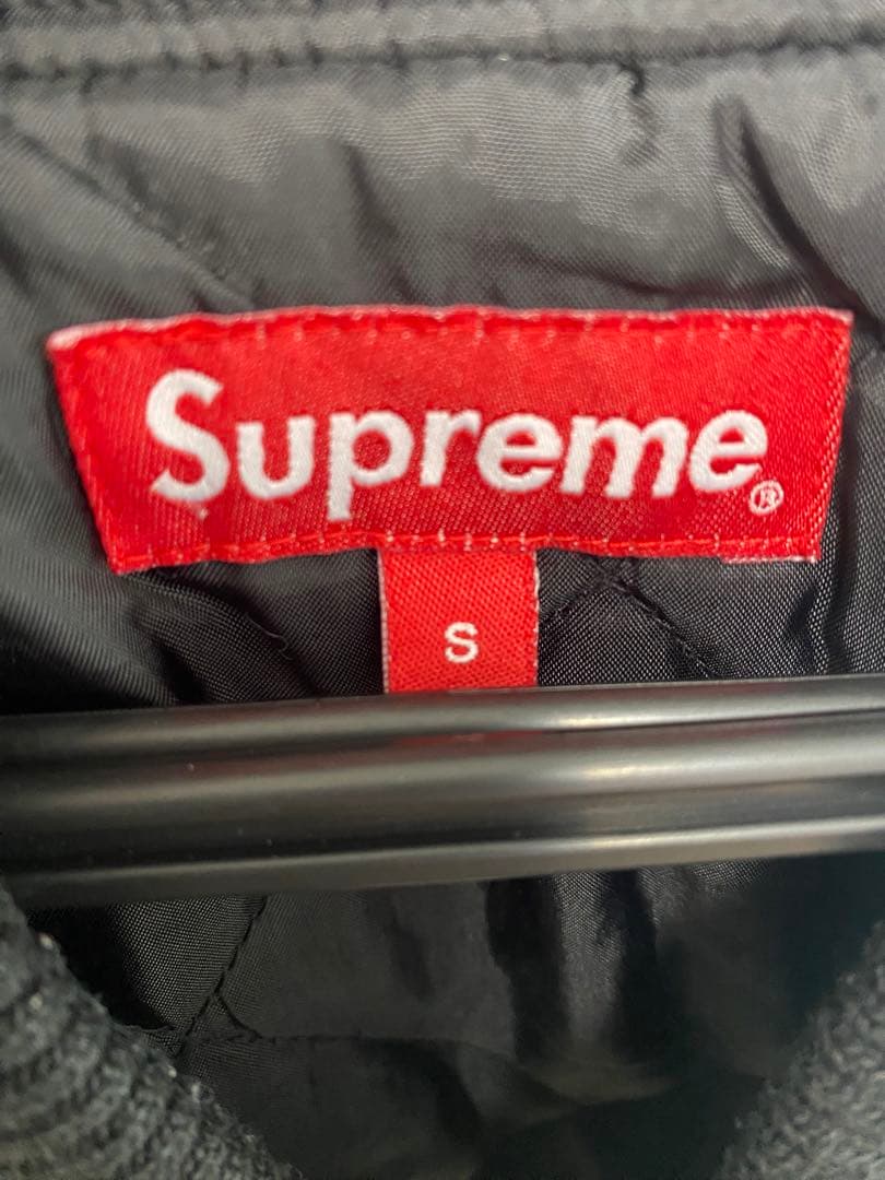 ≪Supreme≫ Zip car jacket Sサイズ ブラック