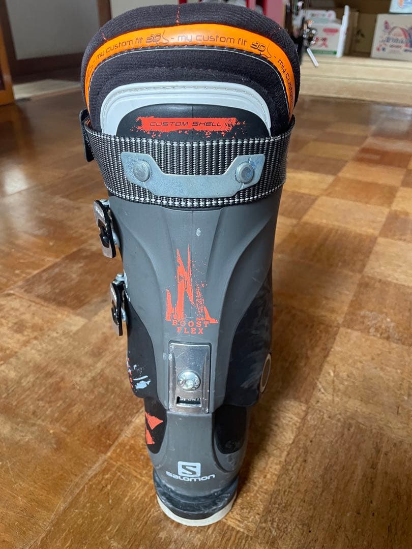 Salomon X Pro 90 スキー ブーツ L ブラック/オレンジ