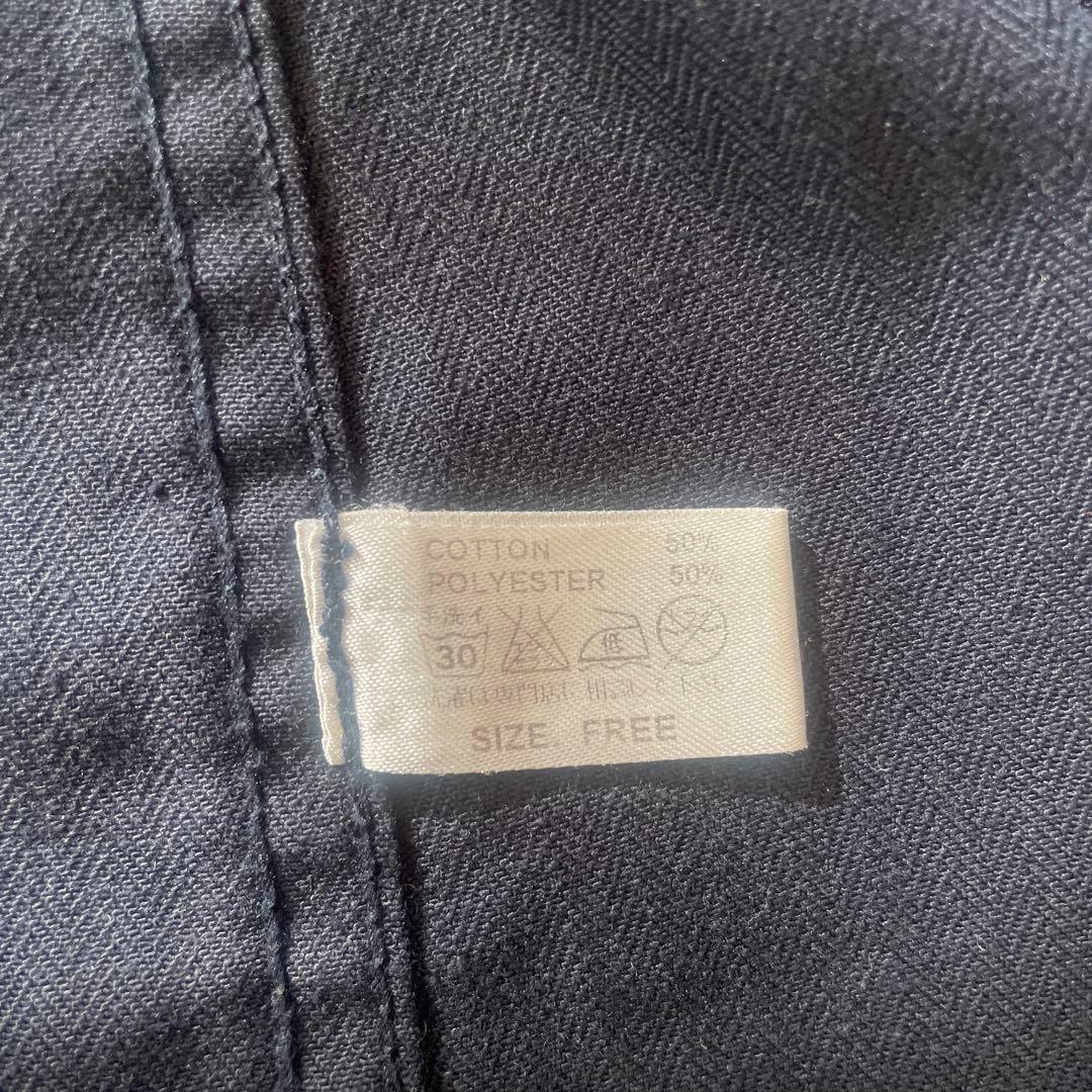 Beams x PORTER ネイビー ステンカラーコート