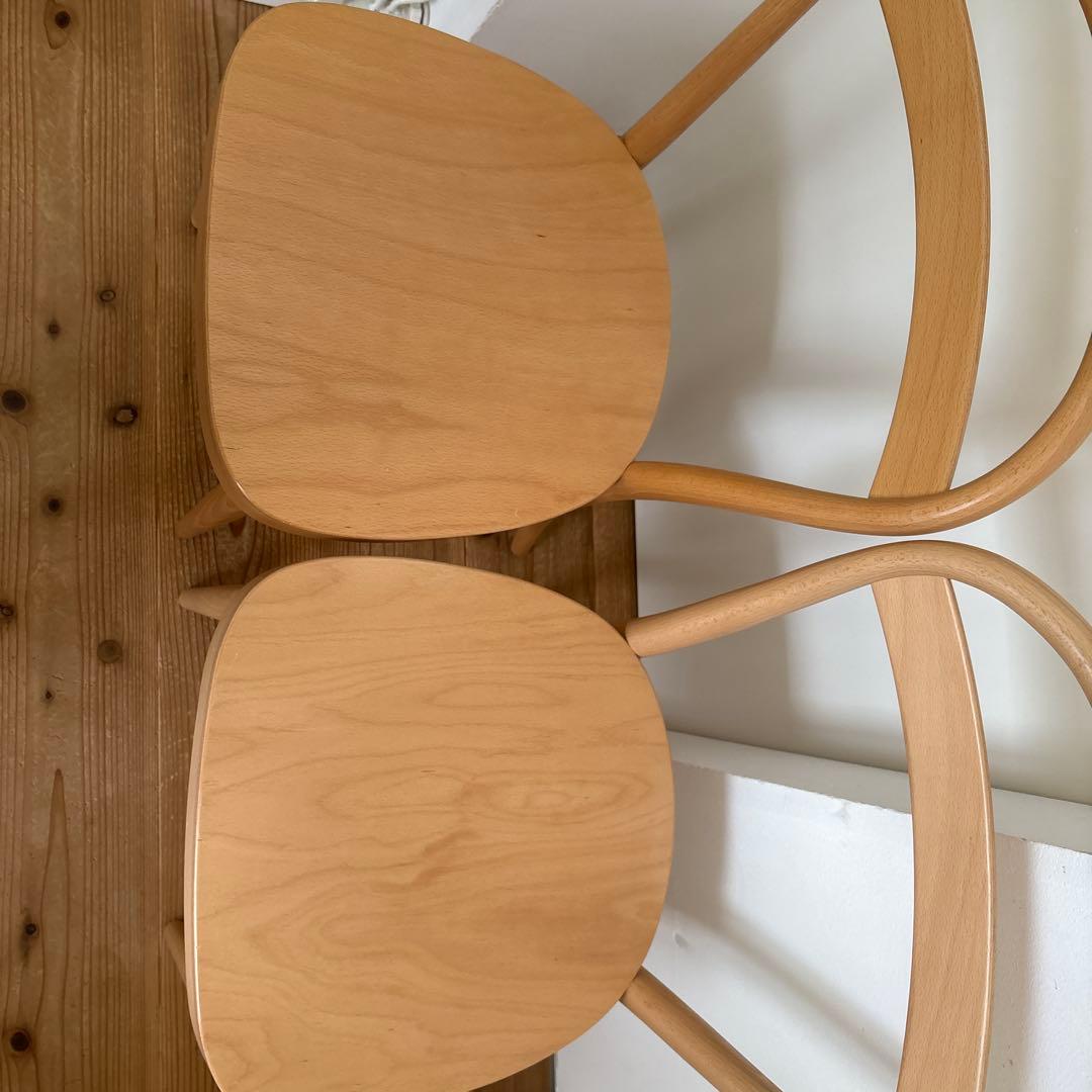 無印良品　THONET 15 木製チェア ナチュラル