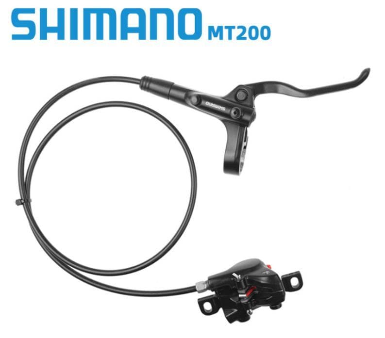 シマノMT200油圧ディスクブレーキ+RT56ローター(180mm)２枚セット