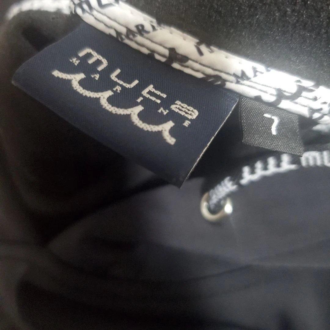 MUTA MARINE フード付ナイロンパーカーsize7(XL)黒