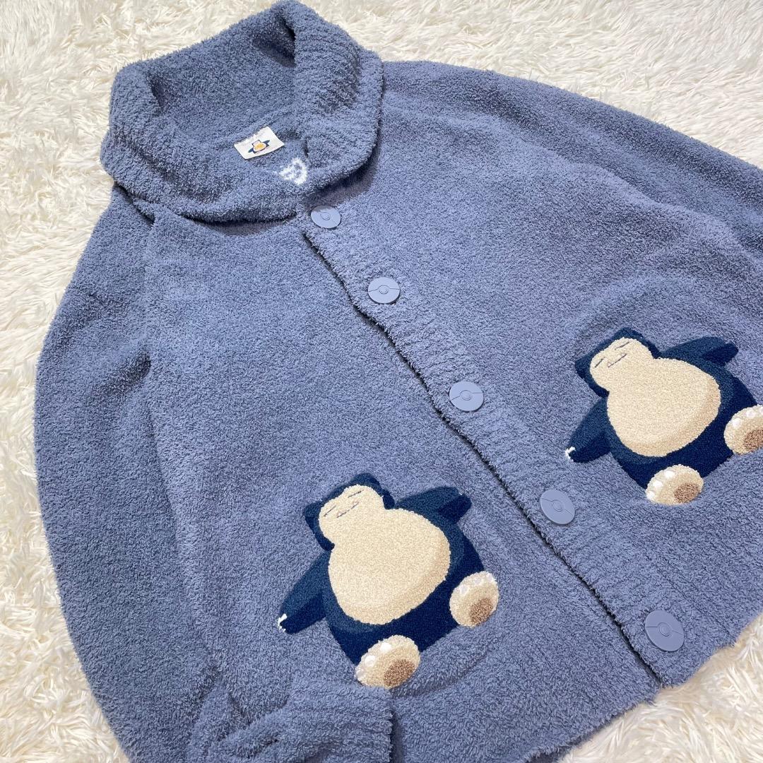 gelato pique ベビモコ ジャガードショール カーディガン カビゴン