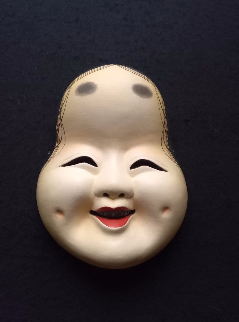 木彫り能面