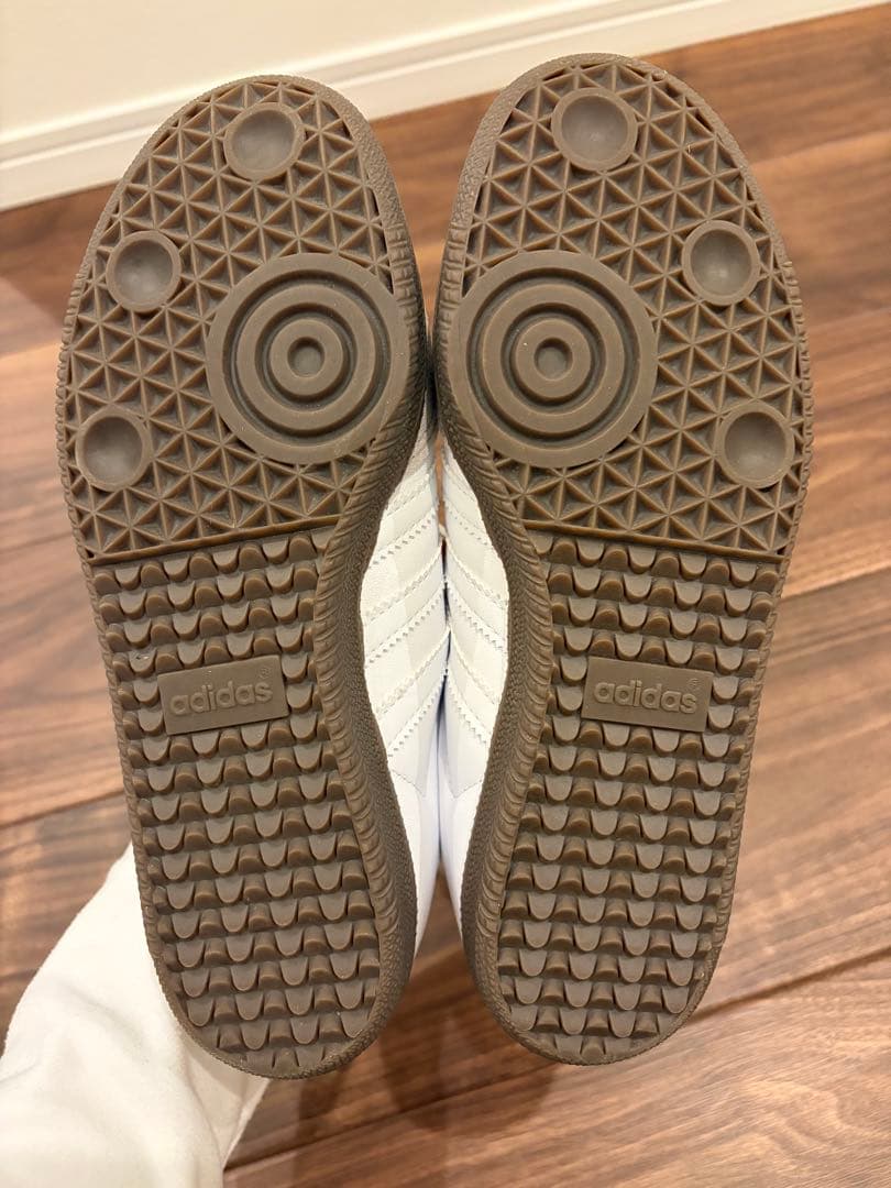 adidas アディダス samba ホワイト 24.0