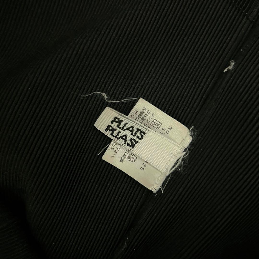 プリーツプリーズpleats pleaseハイネックミスト半袖 ブラック