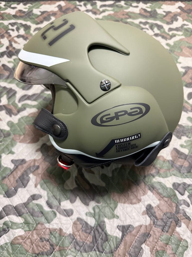 【希少】 【レア品】GPA （OSBE） TORNADO パイロットヘルメットL