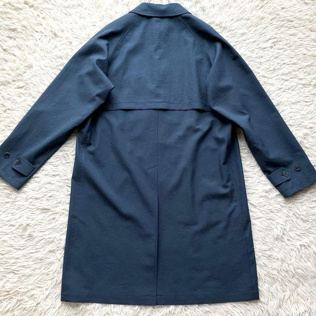 【未使用級 XL】ユナイテッドアローズ　ツイストバルカラーフォルムコート　紺