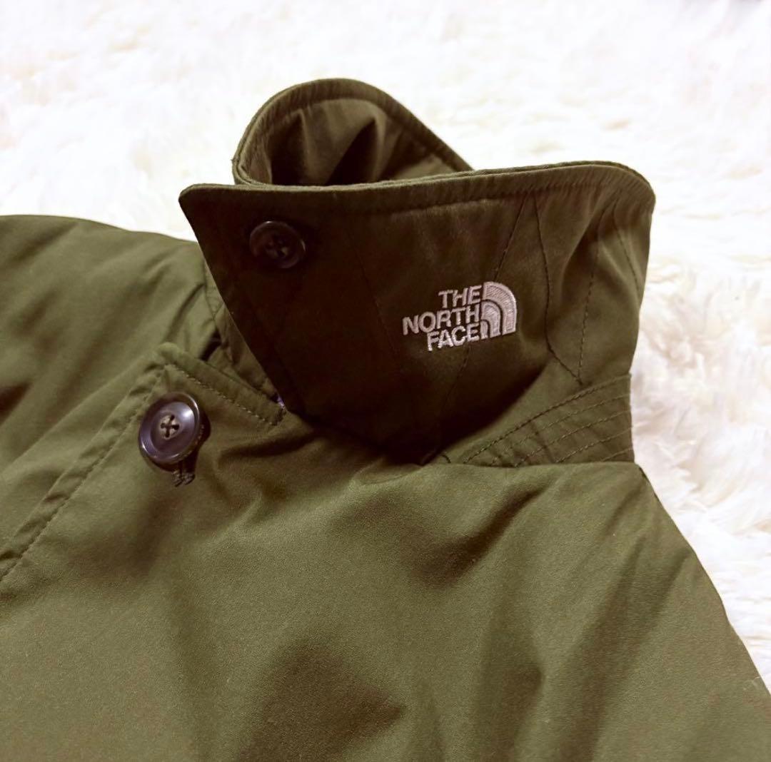 THE NORTH FACE BEAMS 別注 ステンカラーコート カーキ L