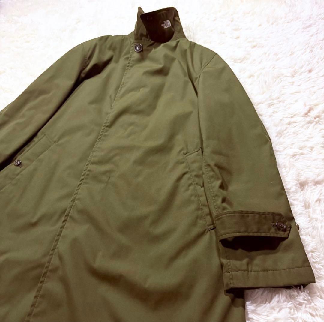 THE NORTH FACE BEAMS 別注 ステンカラーコート カーキ L