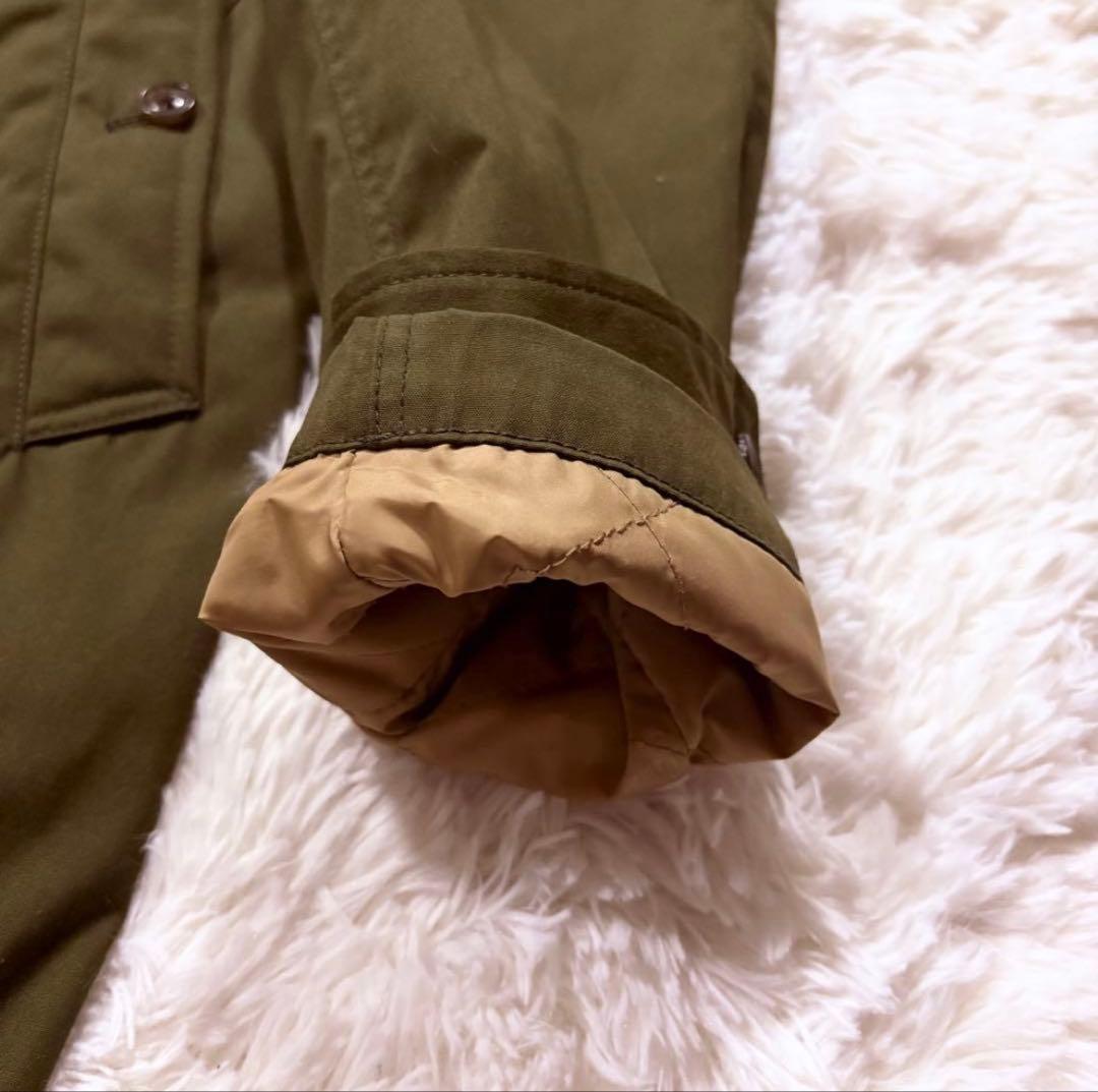 THE NORTH FACE BEAMS 別注 ステンカラーコート カーキ L