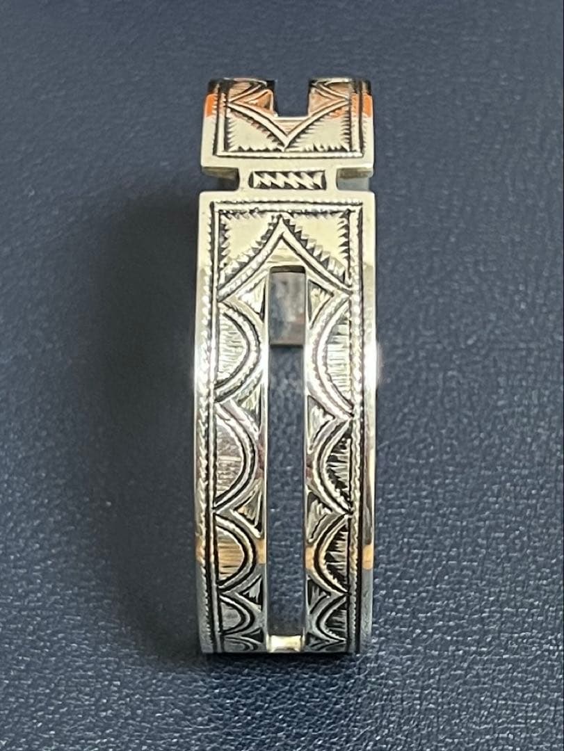 HERMES エルメス バングル トゥアレグ T5 シルバー 925 入手困難