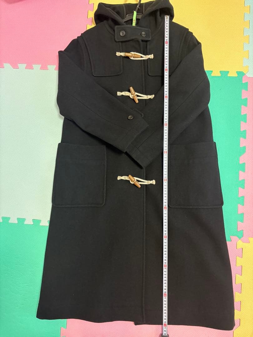 ⚠️ぴよ⚠️yuni スーパー100ロングダッフルコート 黒
