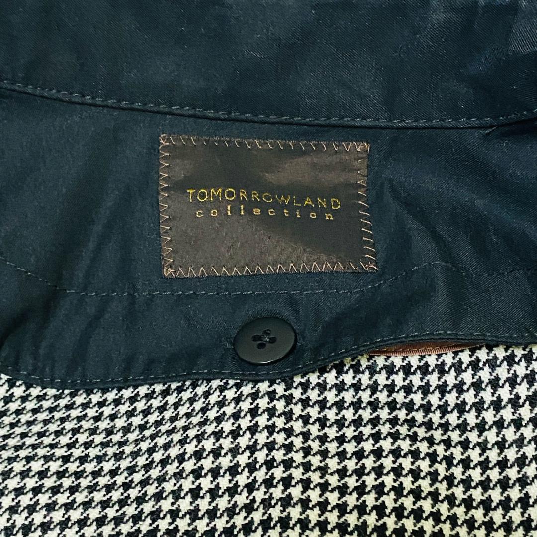 【新品未使用】TOMORROWLAND トレンチコート 黒 36 ライナー