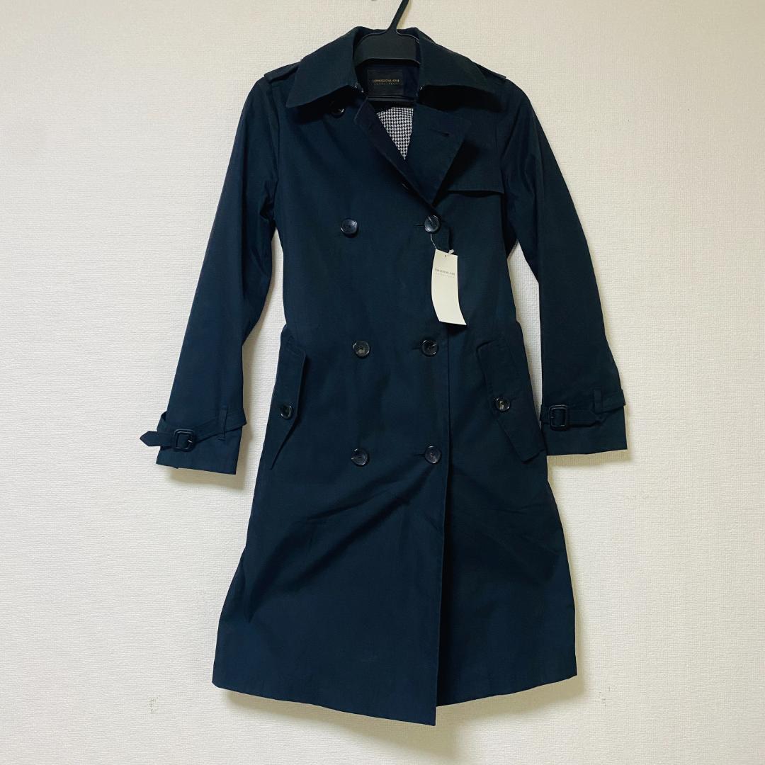 【新品未使用】TOMORROWLAND トレンチコート 黒 36 ライナー