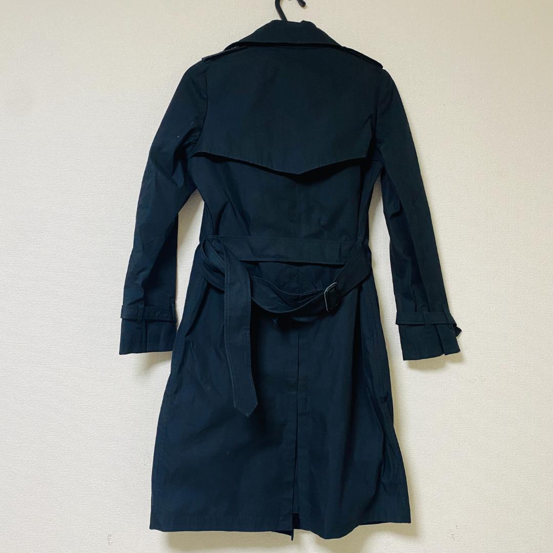 【新品未使用】TOMORROWLAND トレンチコート 黒 36 ライナー
