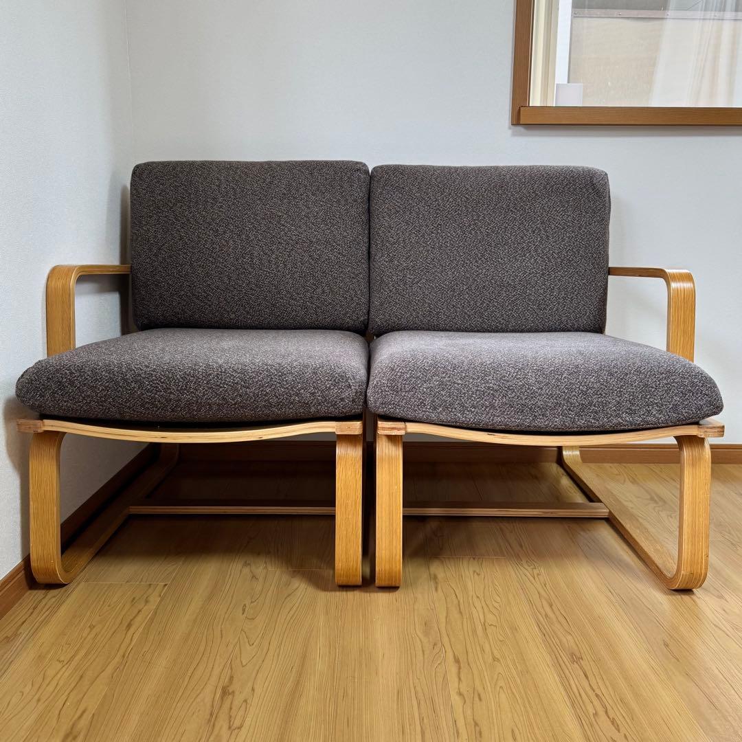 Takezou様　無印良品　ソファチェア（2脚）＋ベンチカバー