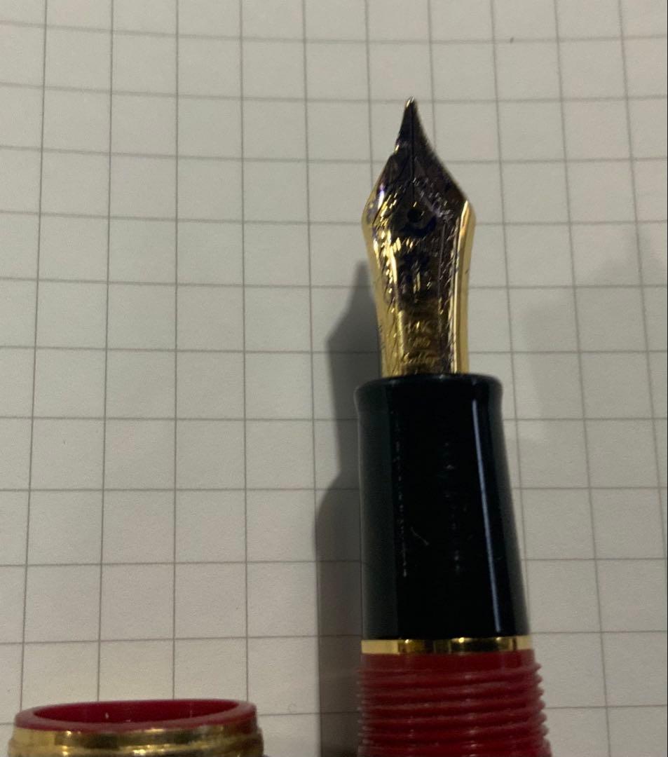 ブラジリアン　ローズウッド　ハカランダ万年筆　ペン先14K