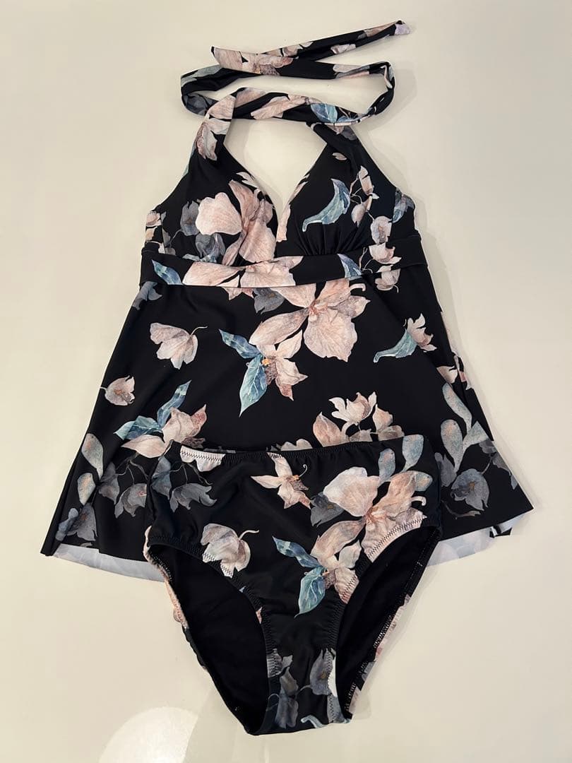 Riberce9M花柄水着セット新品同様