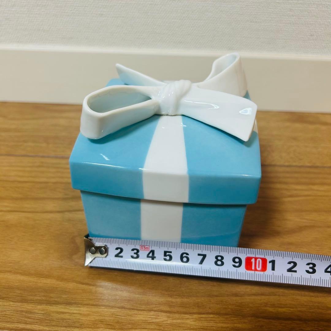 Tiffany&Co ティファニー ブルーボックス 陶器小物入れ　big