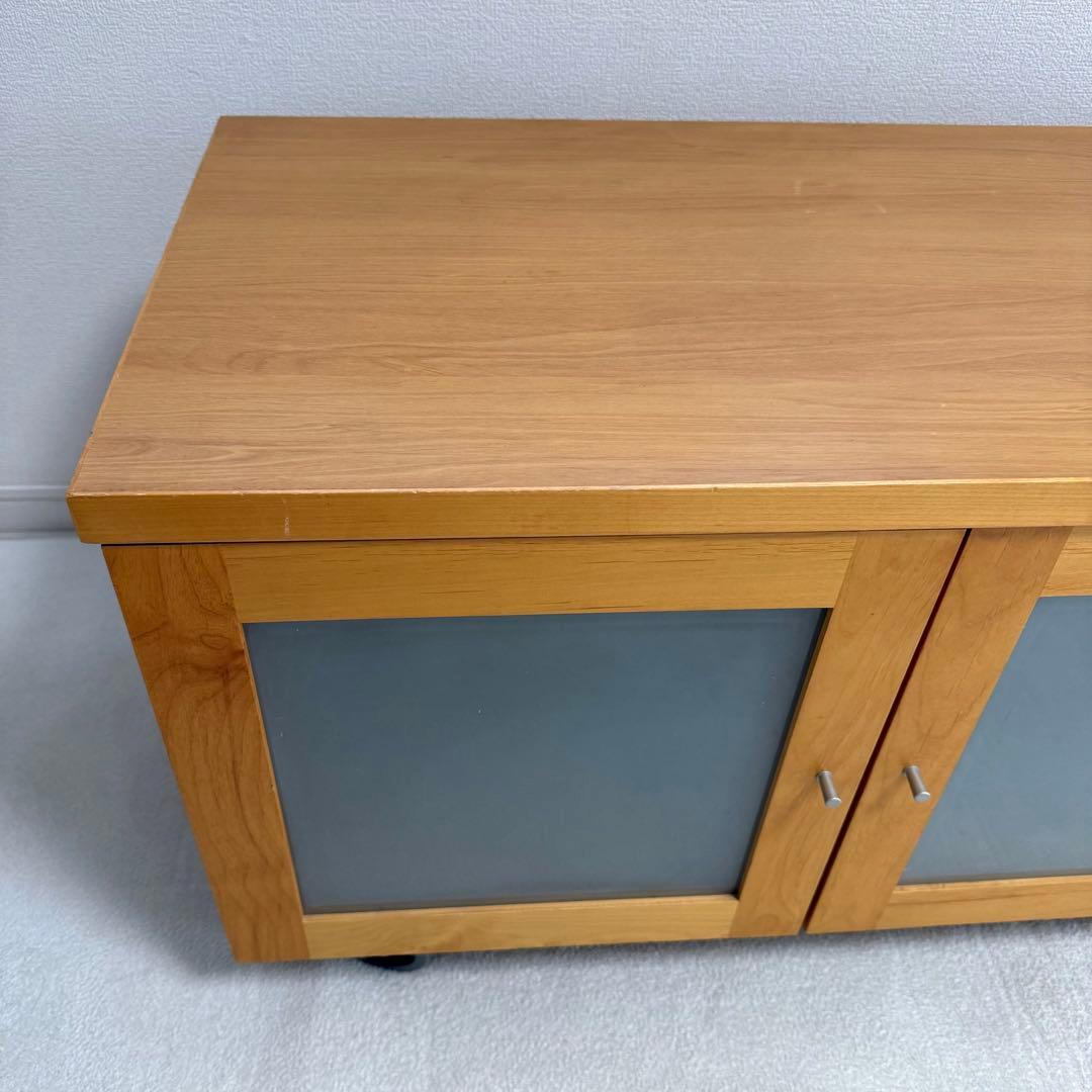 マルヨシ民芸家具　カプリ テレビボード　ローボード 天然木 北欧　幅117