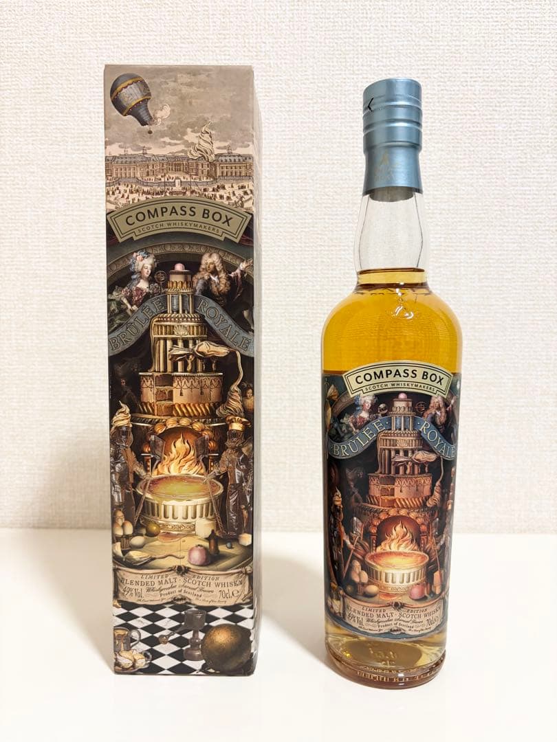 コンパスボックス ブリュレ ロワイヤル 49% 700ml 正規品