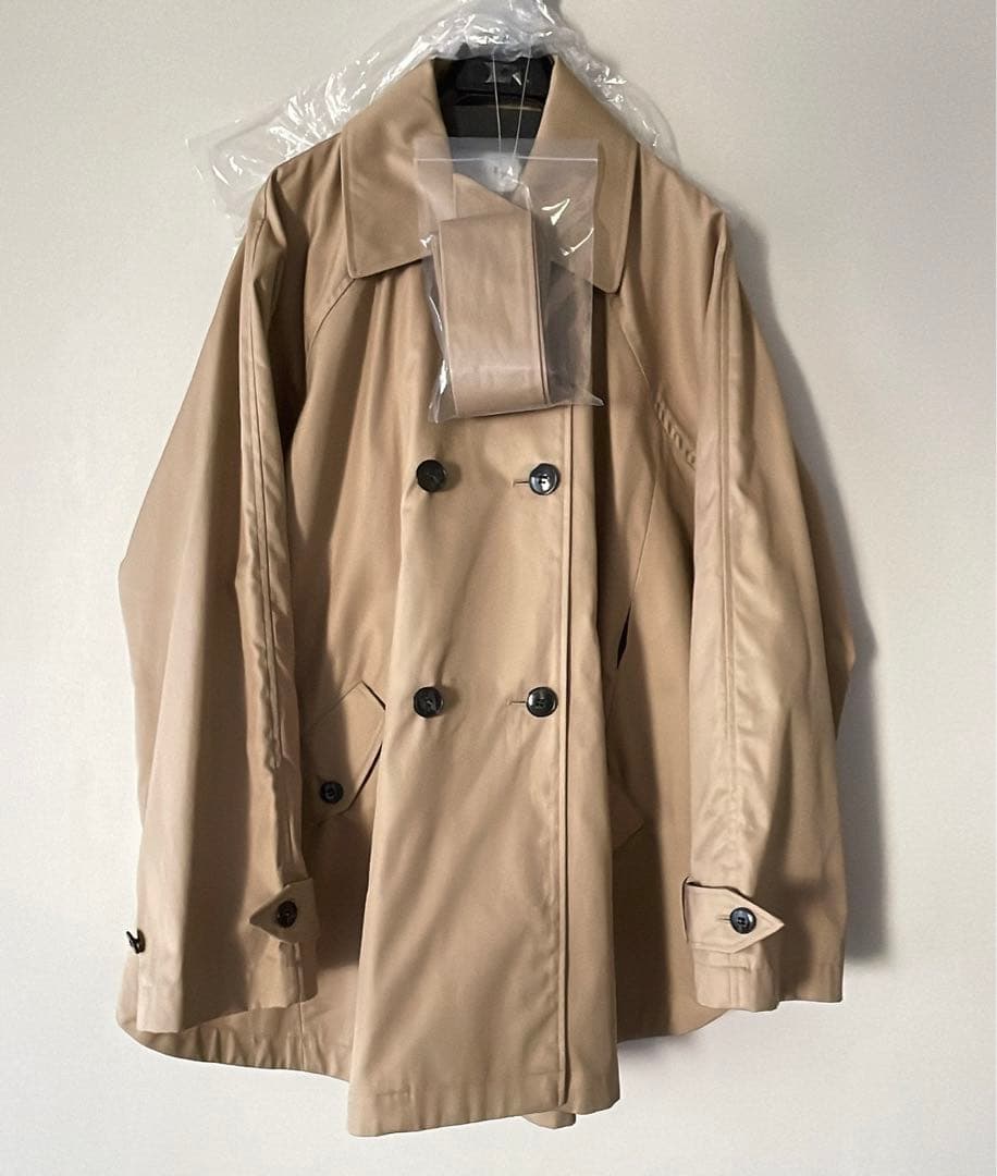 ELLIE エリー ケープトレンチコート【BEIGE】
