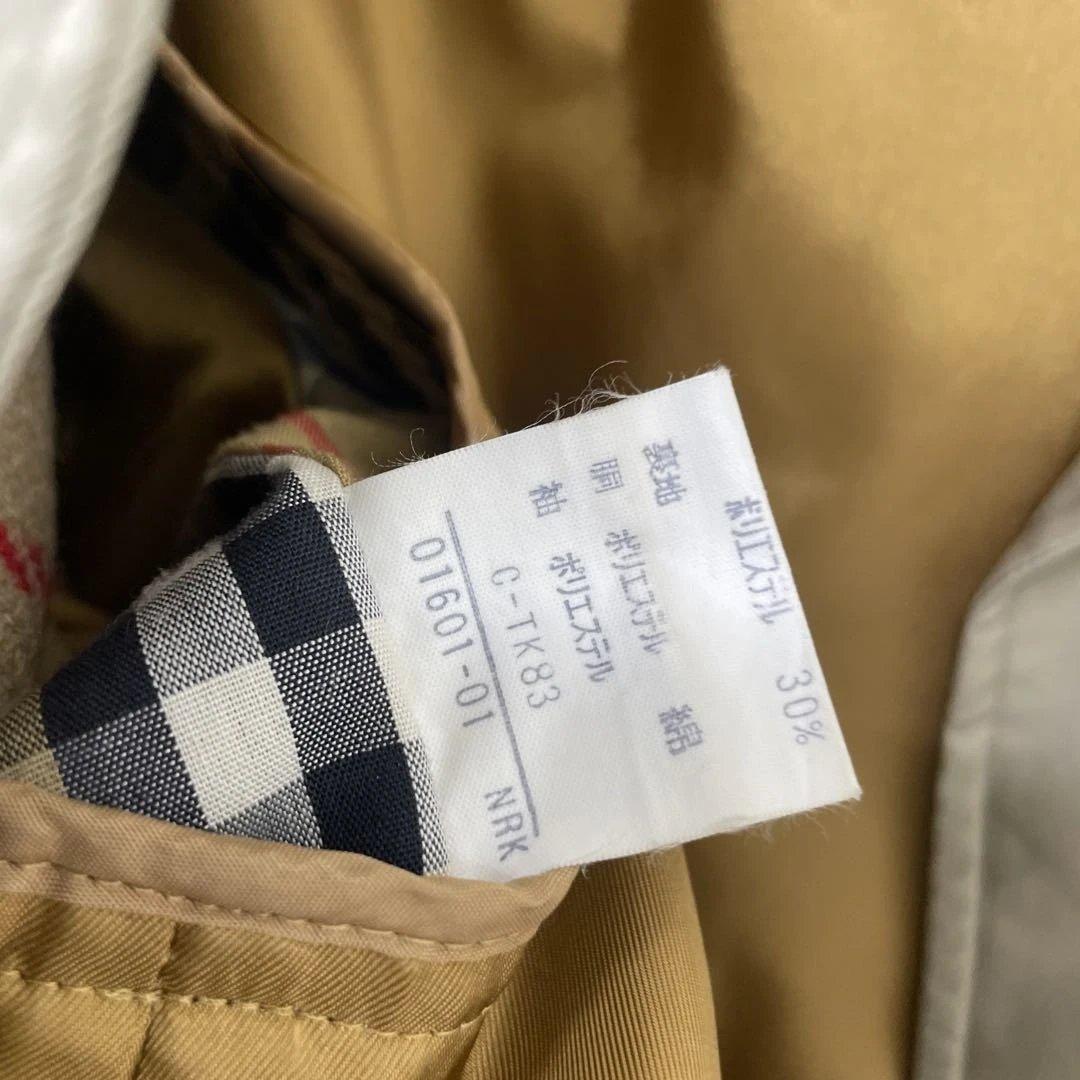 美品【Burberry バーバリー】ステンカラーコート
