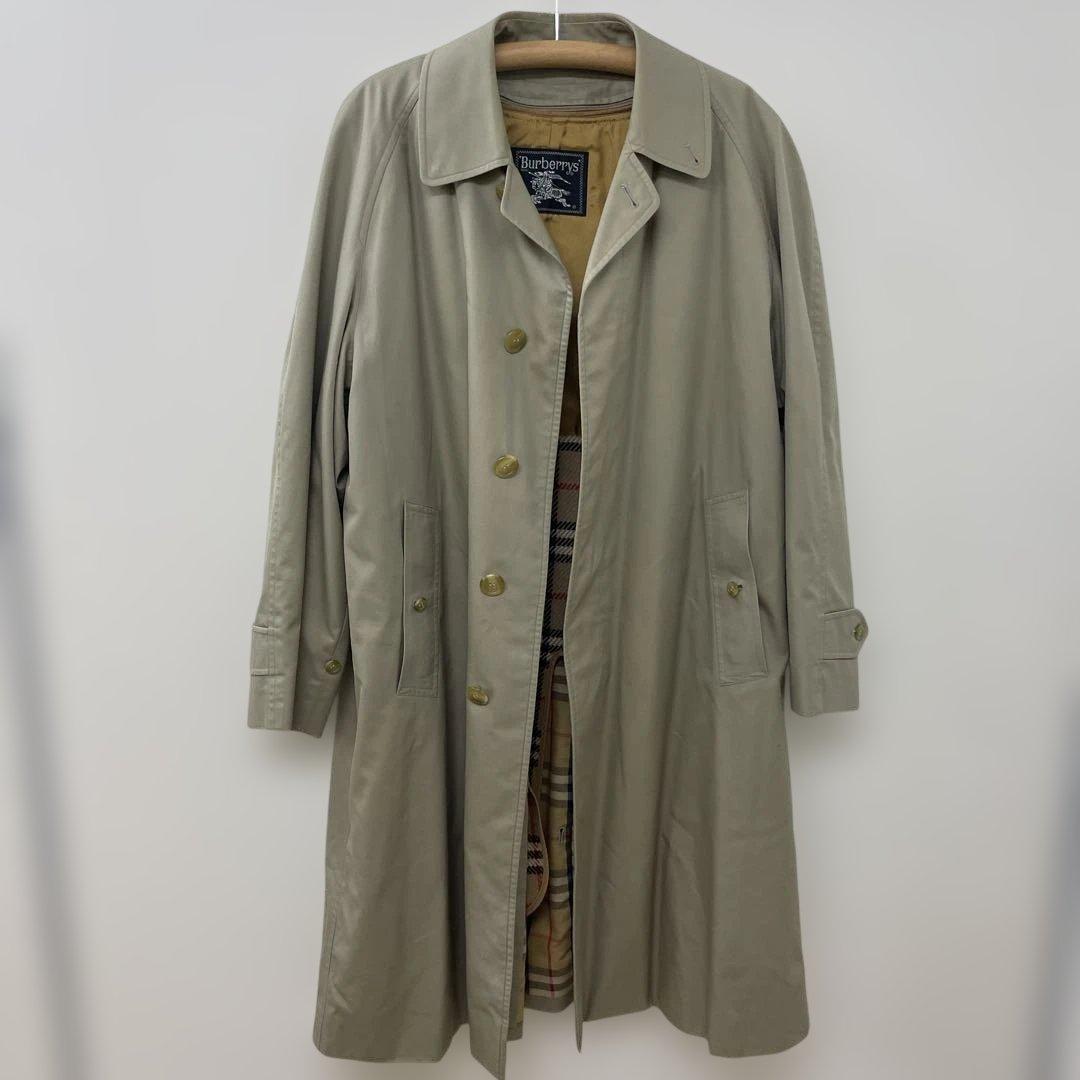 美品【Burberry バーバリー】ステンカラーコート