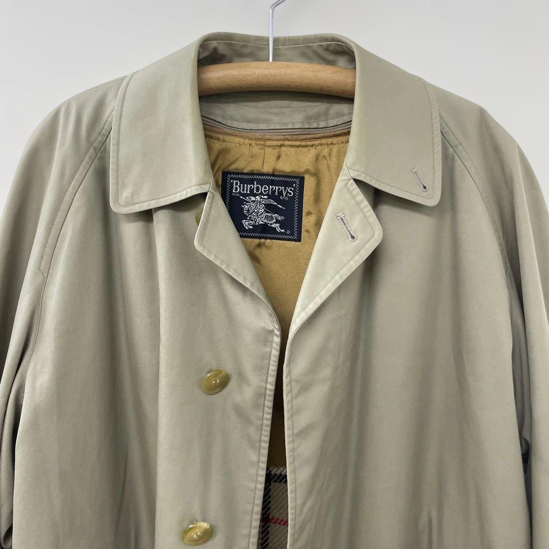 美品【Burberry バーバリー】ステンカラーコート